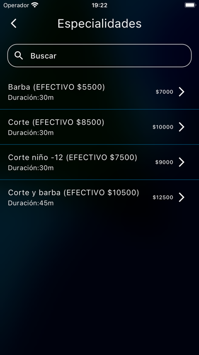 Bacan Barberia Peluqueria Screenshot