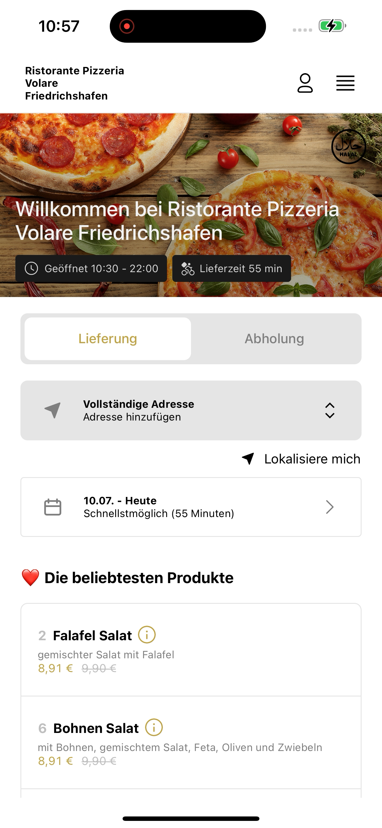 Ristorante Pizzeria Volare Fri screenshot 5