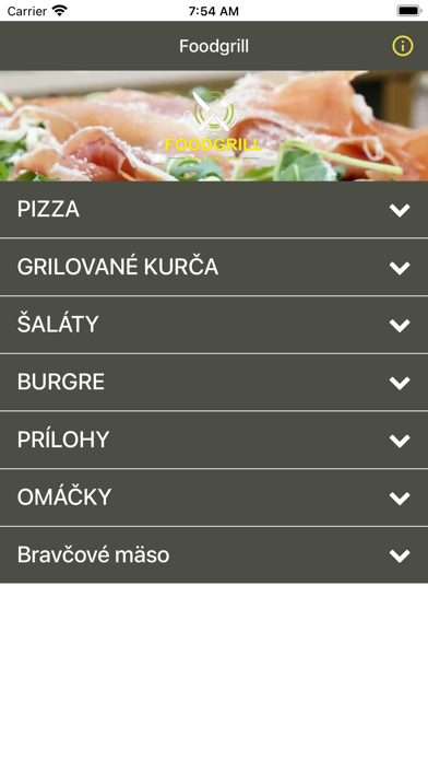 Foodgrill Screenshot