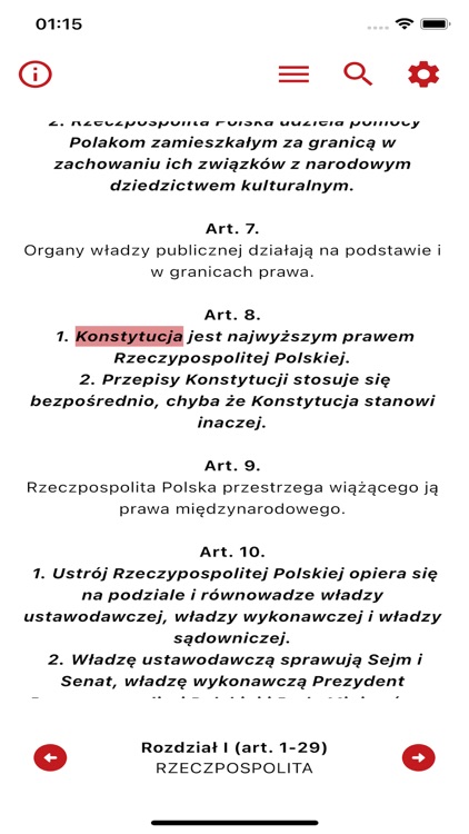 Konstytucja RP screenshot-3