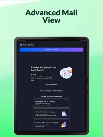 Temp Mail: TemBox Email iPad screenshot