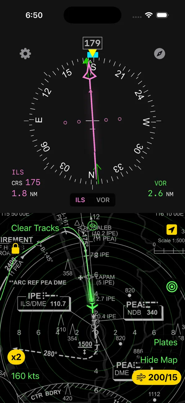 HSI - Instrument Approach Sim Screenshot 6