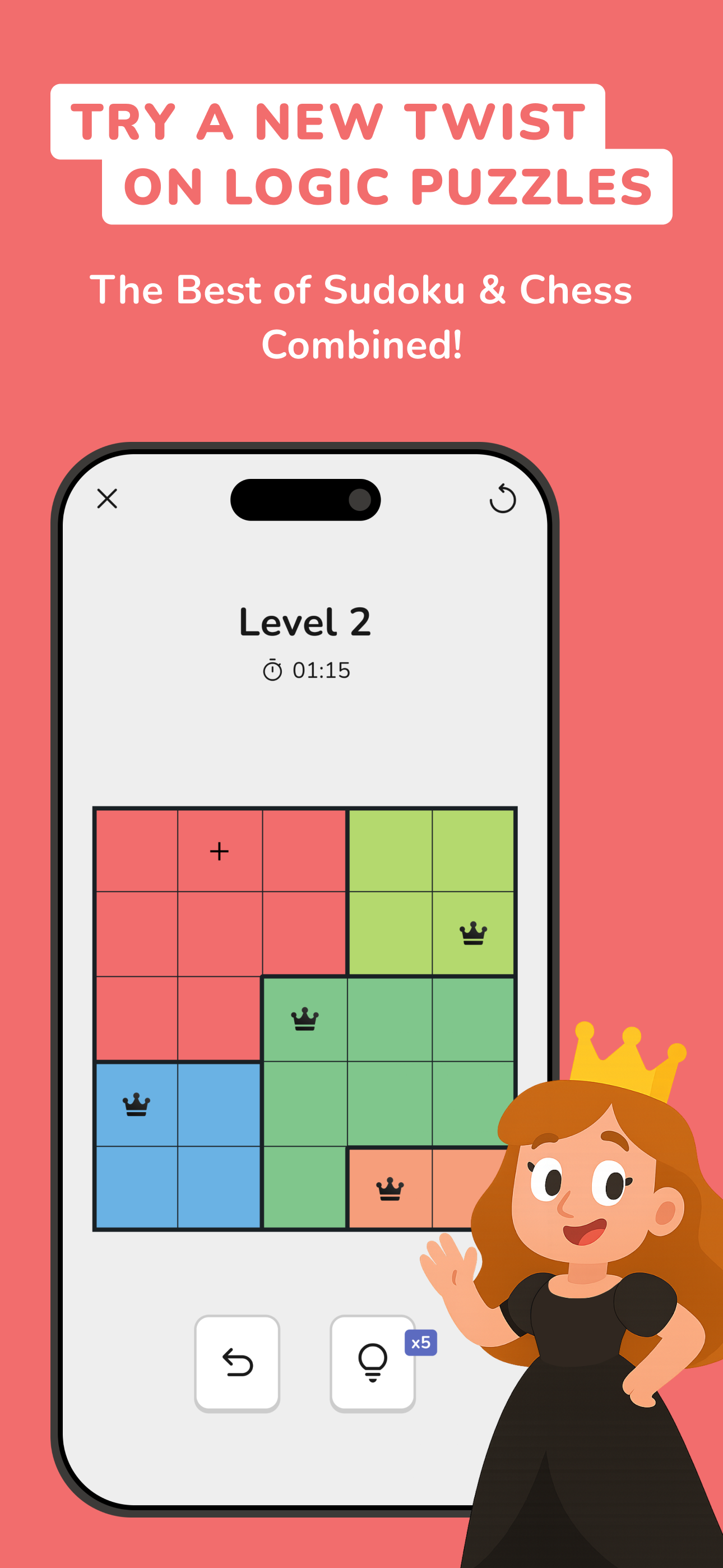 Queens: Classic Board Puzzle