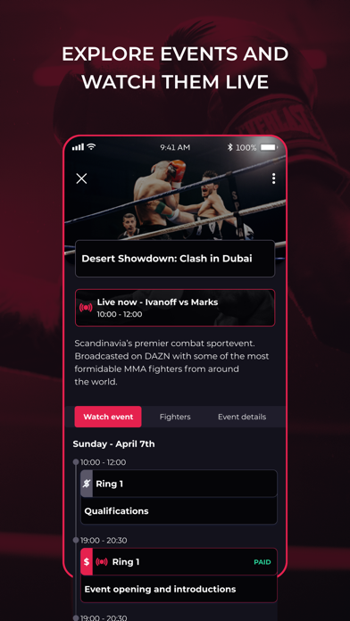 FightScout Screenshot