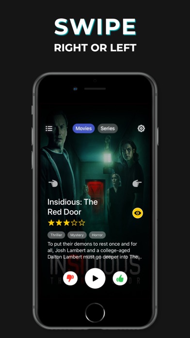 Comand: Movies & Cinema Swiper Screenshot