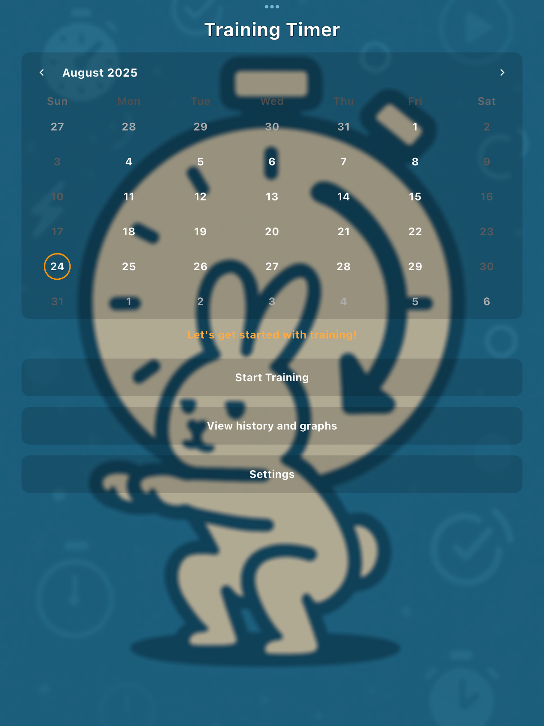 Simpe Training Timer ! screenshot 7