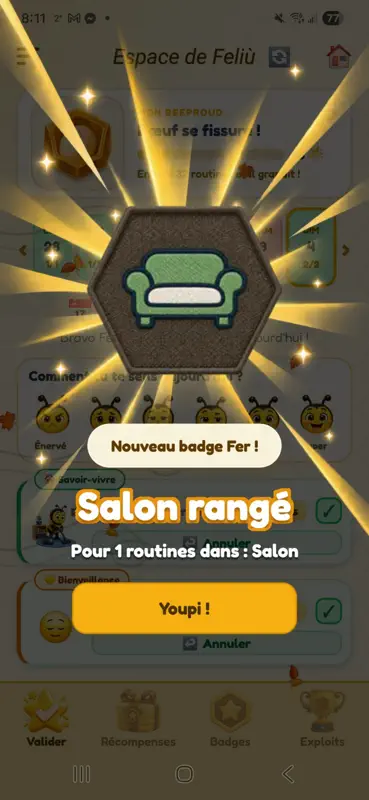 BeeProud - Routine pour enfant screenshot 6 of 10
