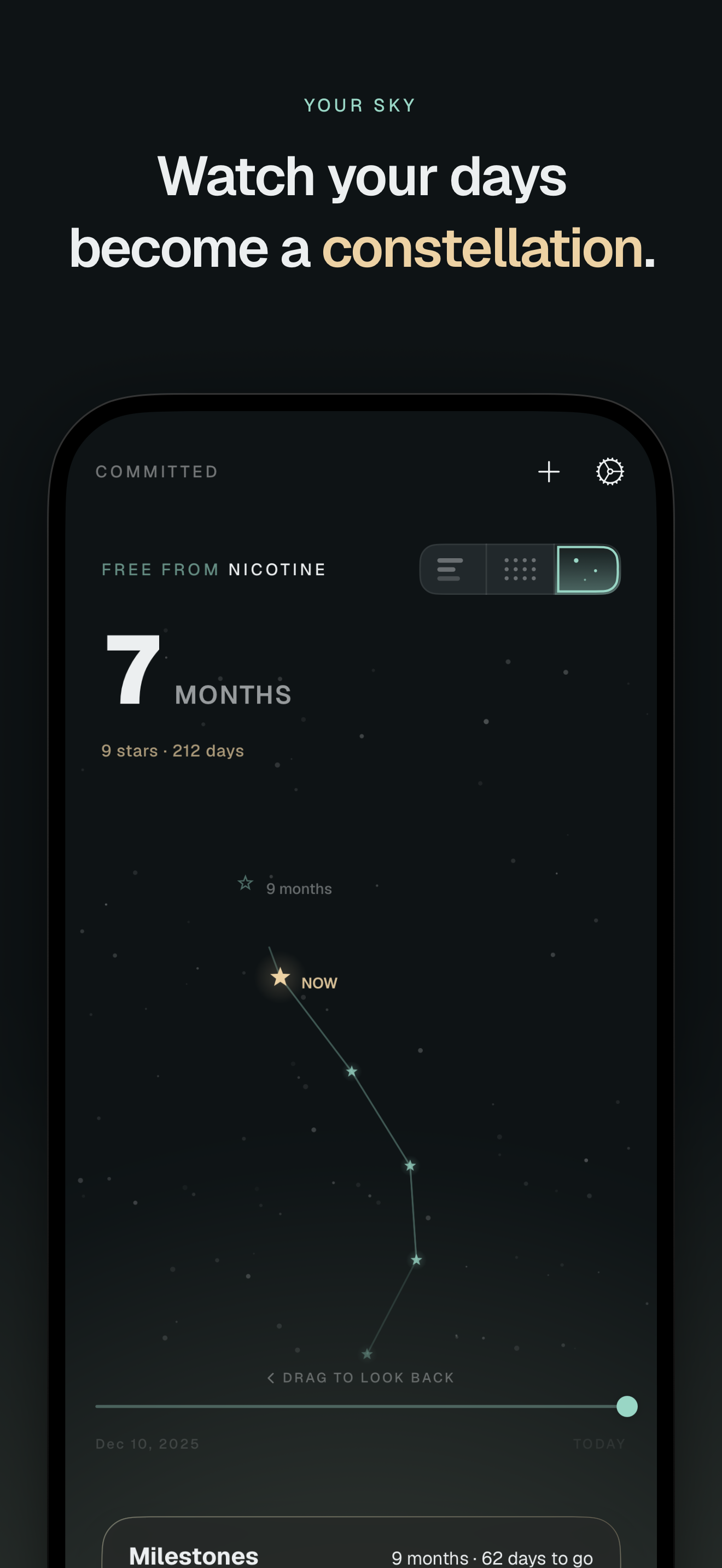 Committed: Sobriety Tracker screenshot 3