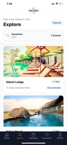 Xscape Locations Zambia screenshot
