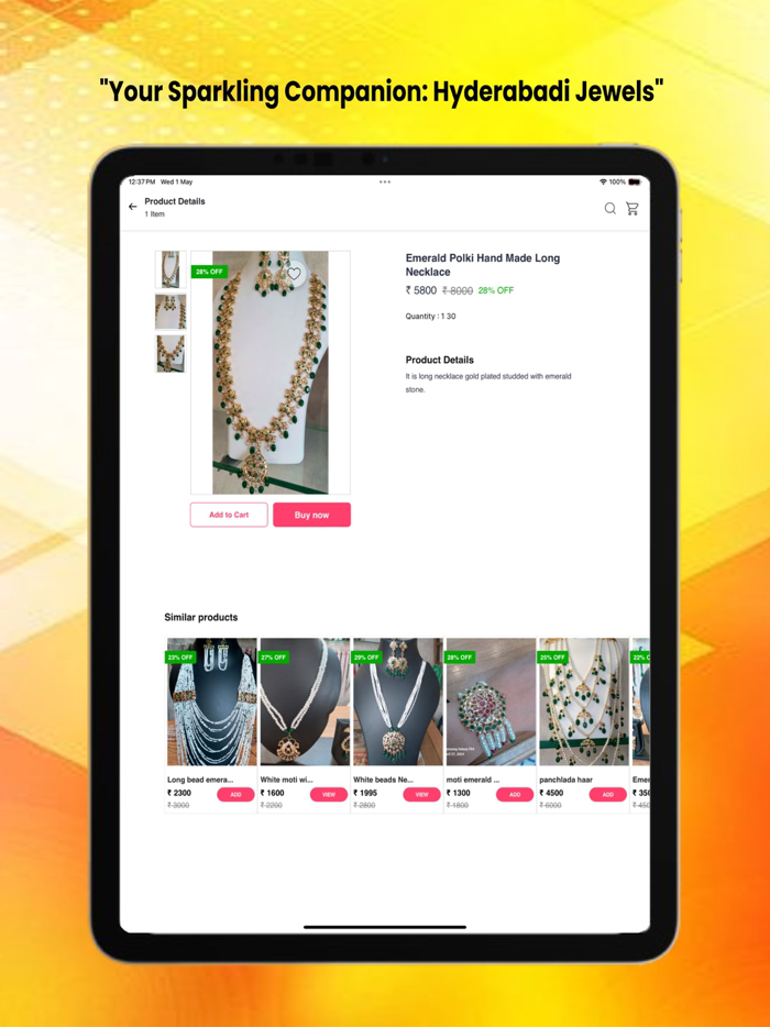 Hyderabadi fancy jewellery