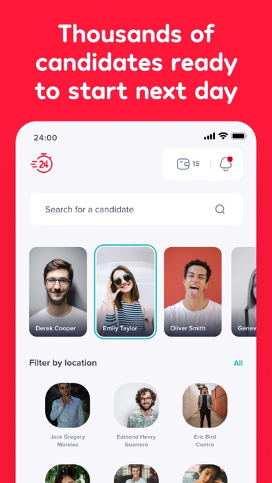 Bonded - 24 Saatte İş screenshot