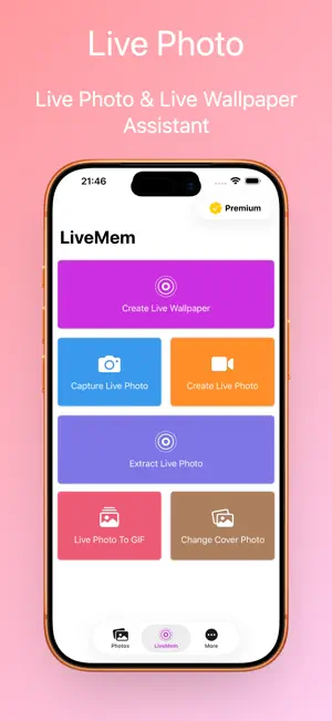 LiveMem - Live Photo Editor screenshot 1