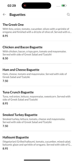 The Greek Corner screenshot 3