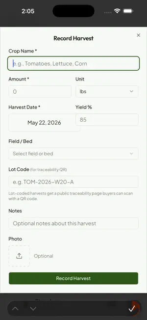 Semilla Farm Management screenshot 4