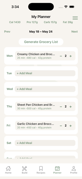 PlateBuilder Screenshot 1 of 7