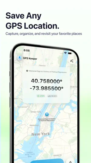 GPS Keeper - Save Coordinates screenshot 1