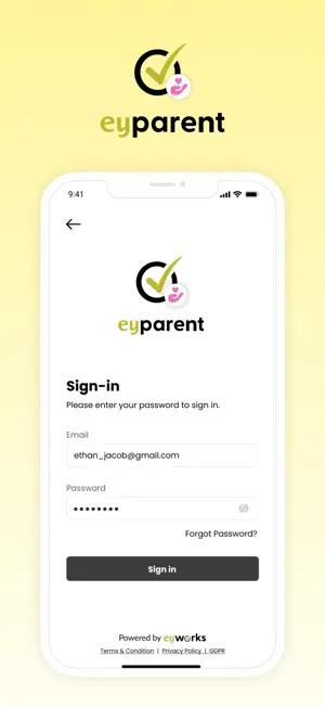 eyparent screenshot 1