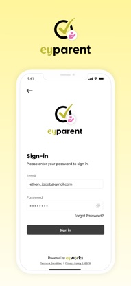 eyparent screenshot 1