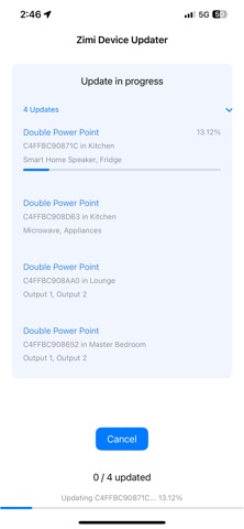 Zimi Updater screenshot