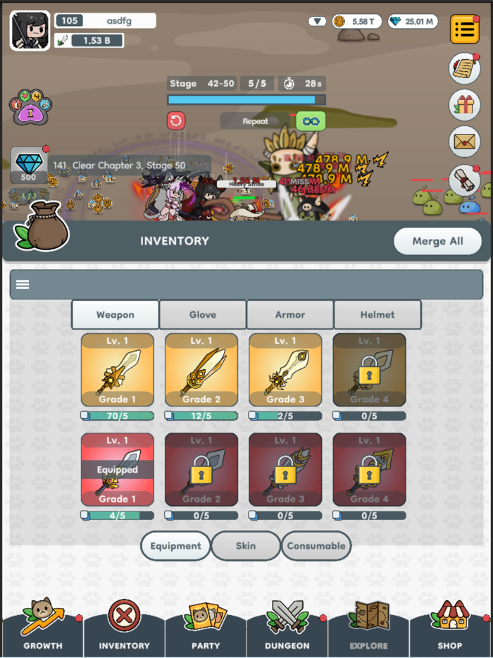 Cat Legends  Idle RPG Game