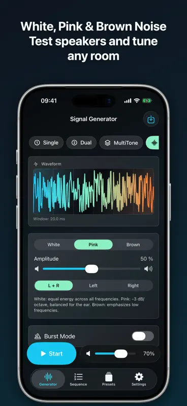 Signal & Frequency Generator screenshot 1 of 8