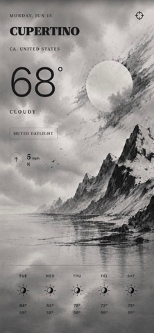 Haze - Weather App Screenshot 1 of 2