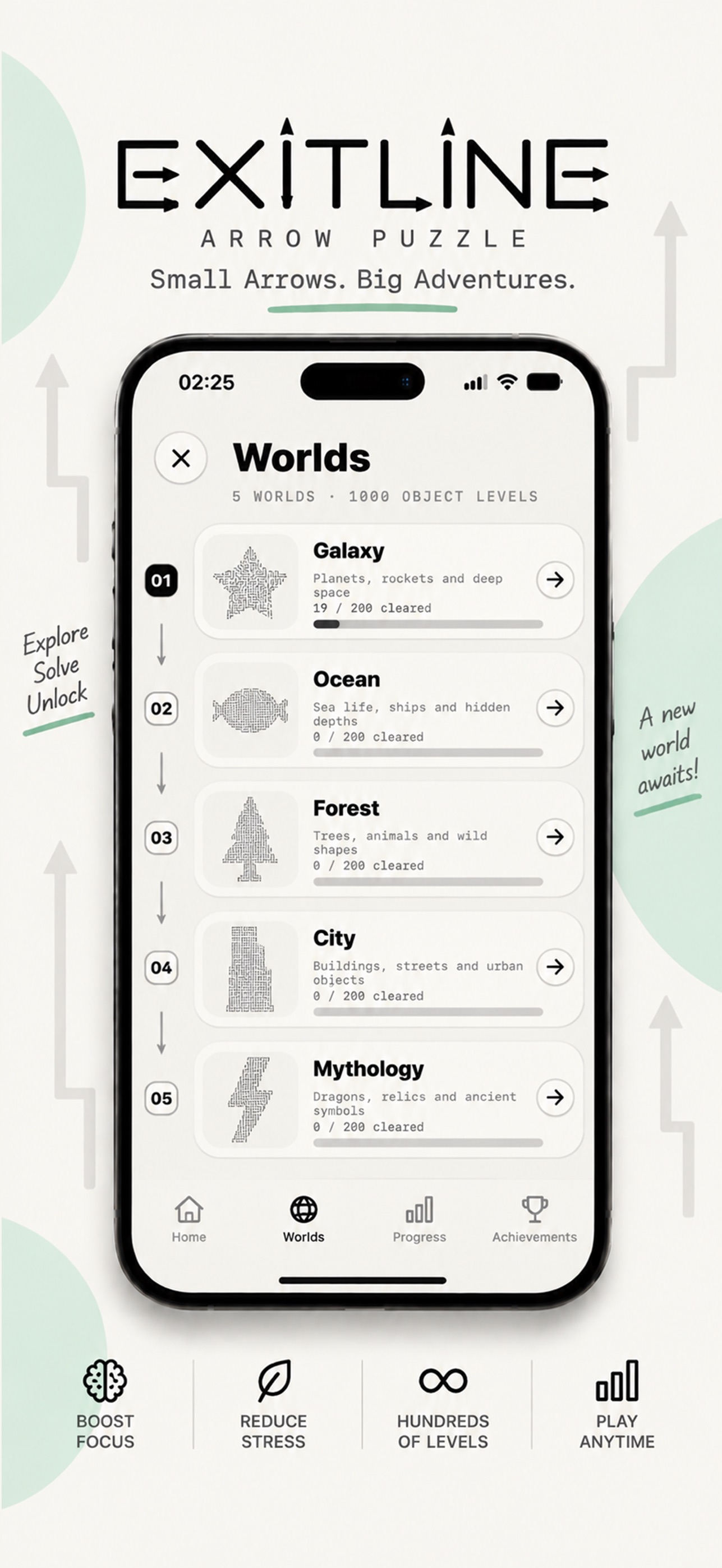 Screenshot 4 of ExitLine: Line Out Puzzle