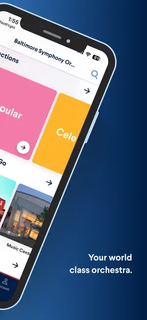 Baltimore Symphony App screenshot 2