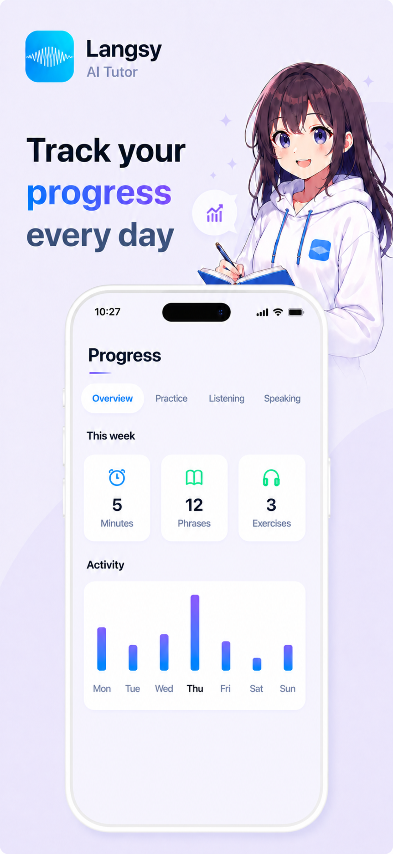 Langsy: AI language teacher screenshot 4