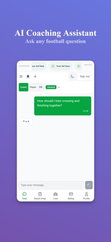 FootballGPT screenshot