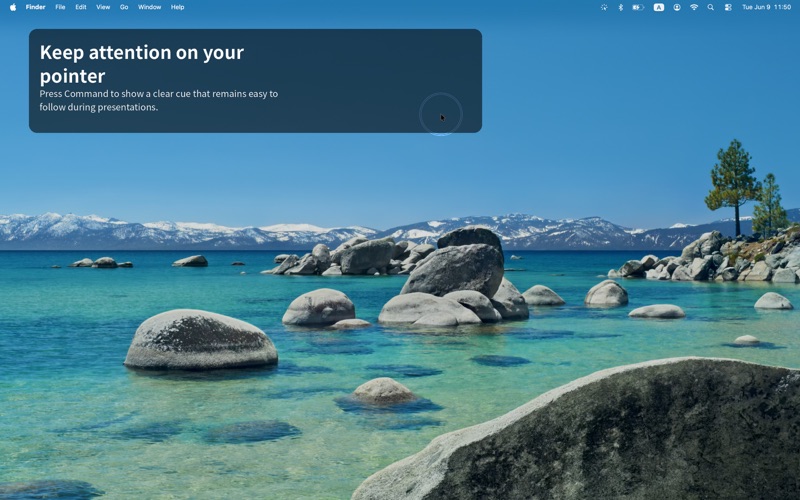 Pointer Cue, screenshot 1