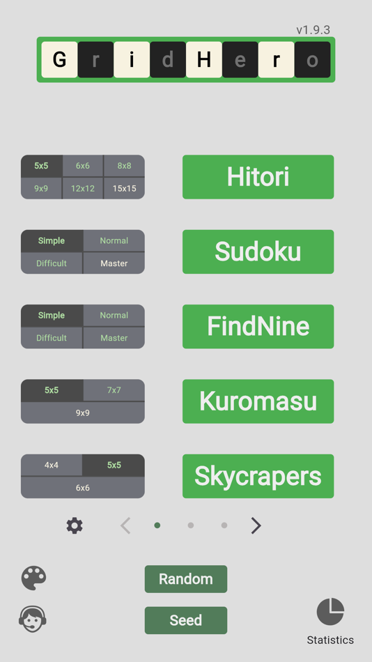 #1. Grid Hero - Logic Puzzles (iOS) โดย: YIKAI WANG