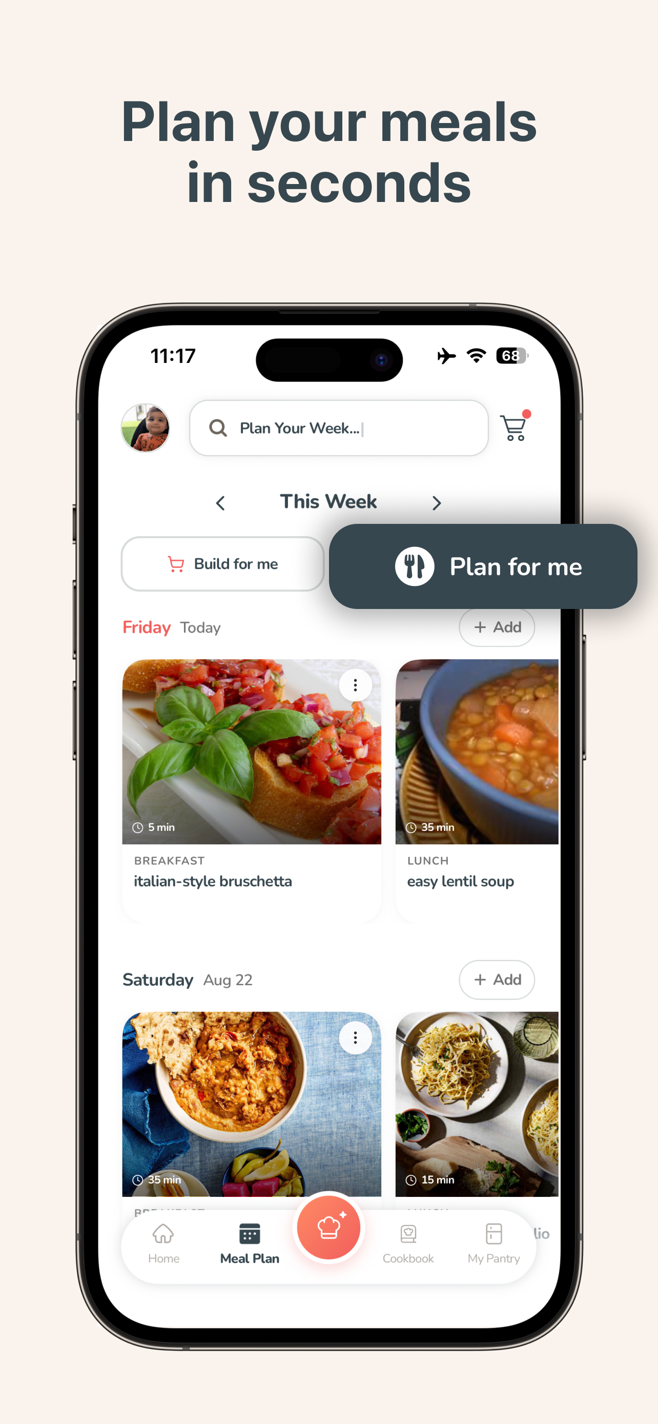 Zaki: Meal Planner & Recipes screenshot 3