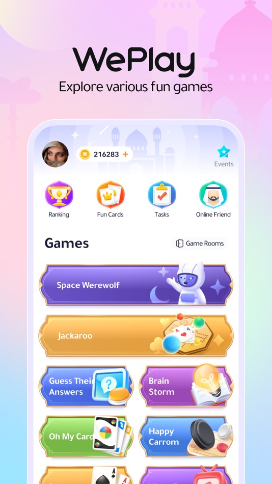 #1. WePlay - Game & Party (iOS) Με: WEJOY PTE. LTD.