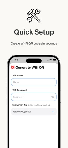 Share Wifi · QR Code Connect Screenshot 2 of 6