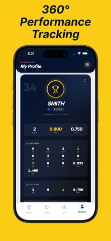 ScoreBook Baseball Scoring App Screenshot 5 of 10