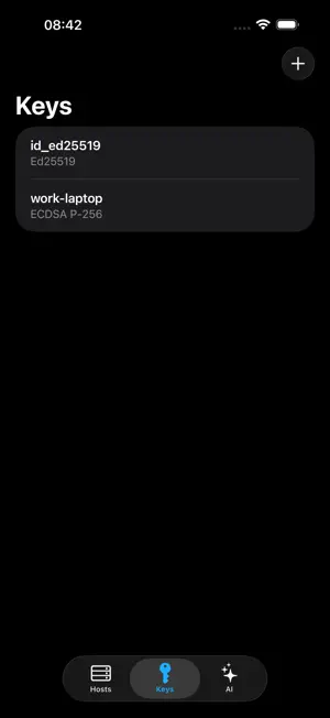 gterm: Ghostty SSH screenshot 3