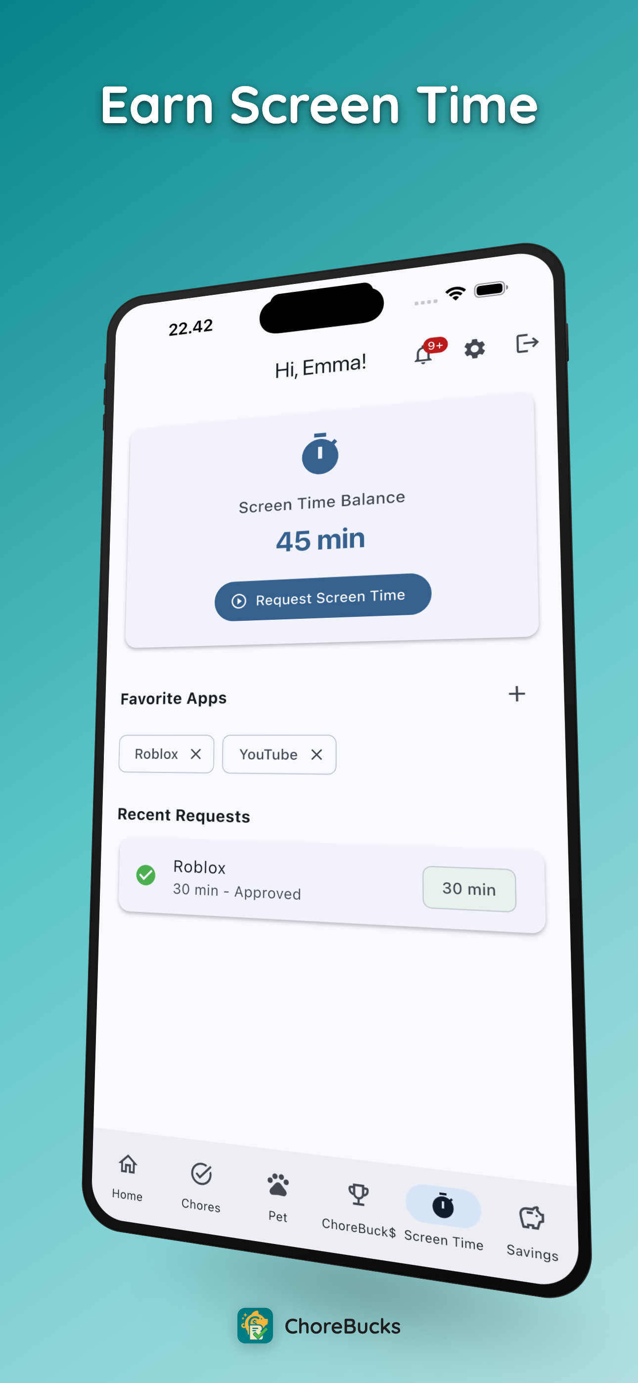 ChoreBucks screenshot 3