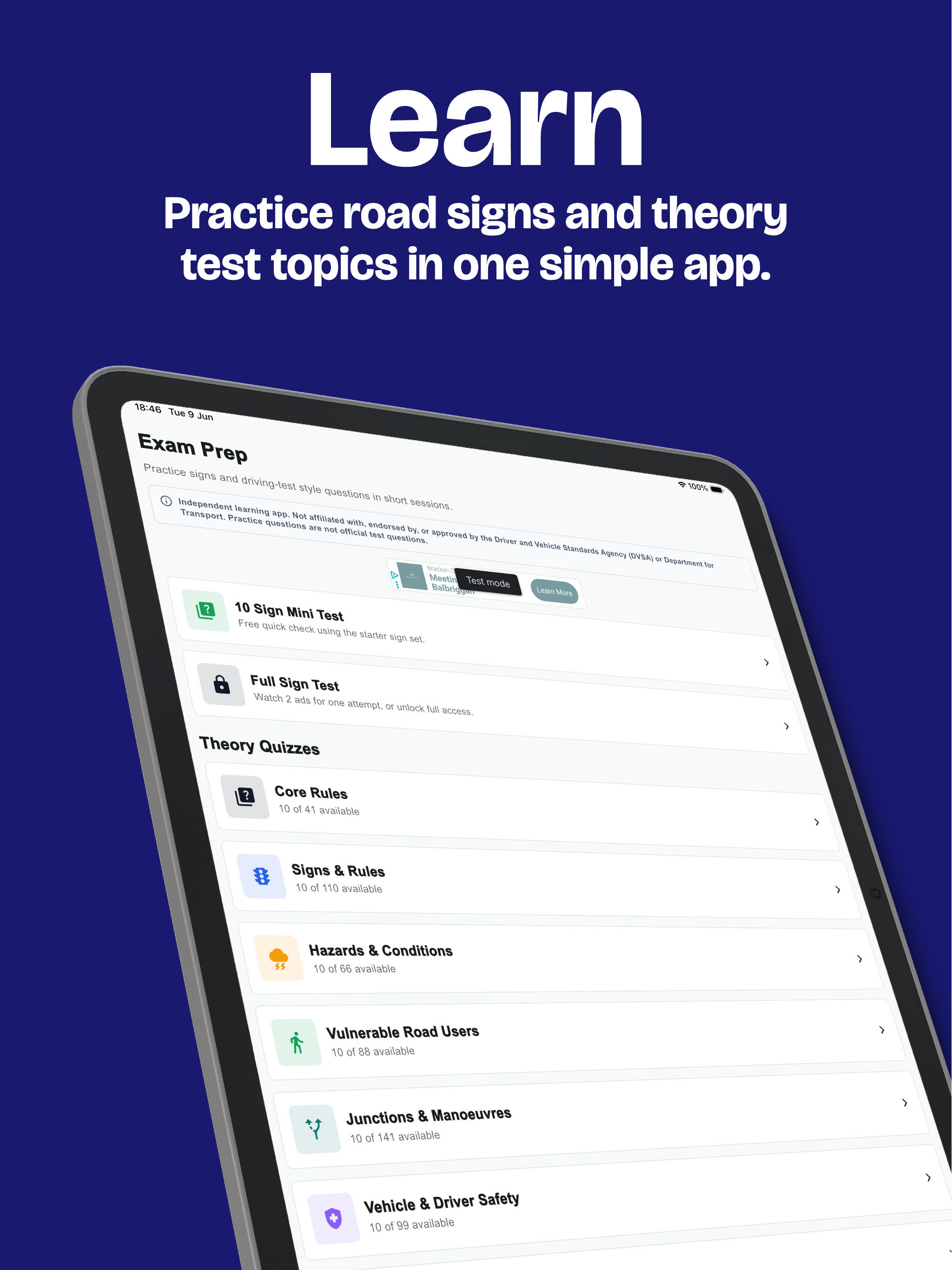 Road Signs & Theory UK screenshot 6