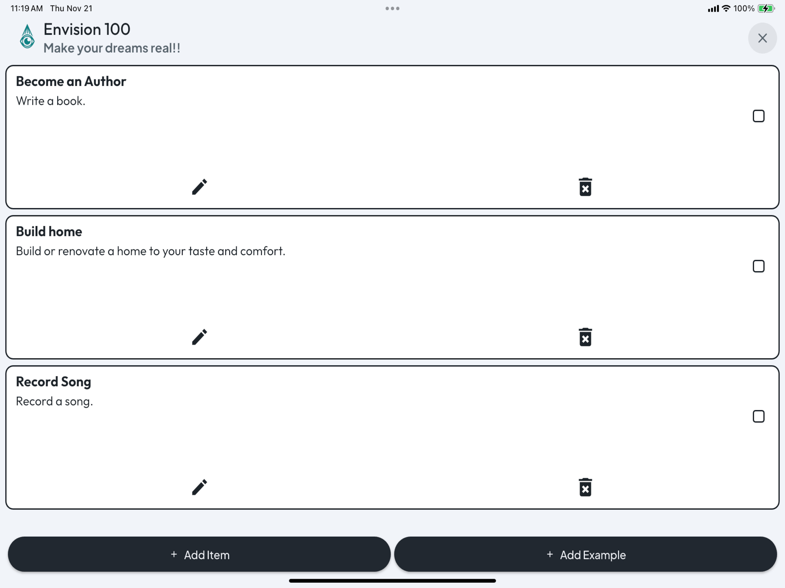 Envision 100 screenshot 5
