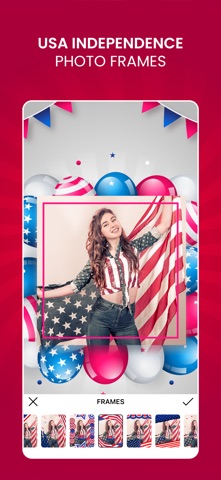 4th July USA Independence Day iPhone screenshot