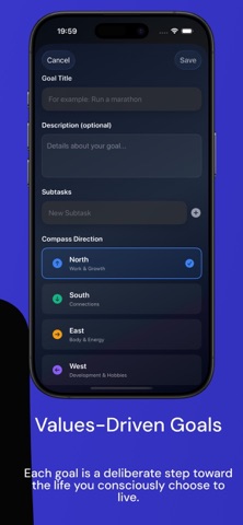 Life Compass - Goal Tracker Screenshot 4 of 8