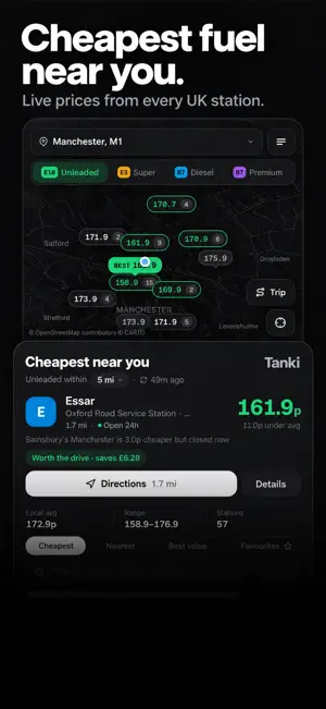 Tanki: Petrol & Diesel Prices screenshot 1