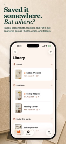 Journal Mate: Media Organizer app screenshot