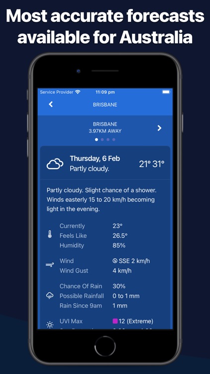 AUS Rain Radar - Live Weather
