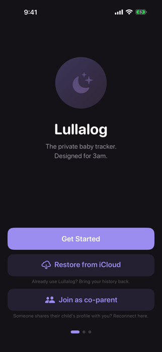 Lullalog: Baby Tracker Screenshot 1 of 10