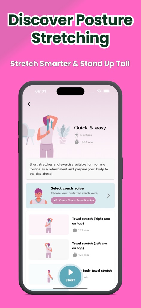 Posture AI: Reminder & Scale - Health & Fitness App | MWM