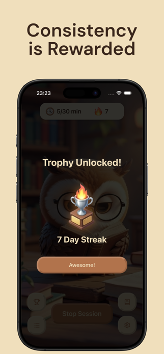 Hootly – Daily Reading Tracker Screenshot 4 of 5
