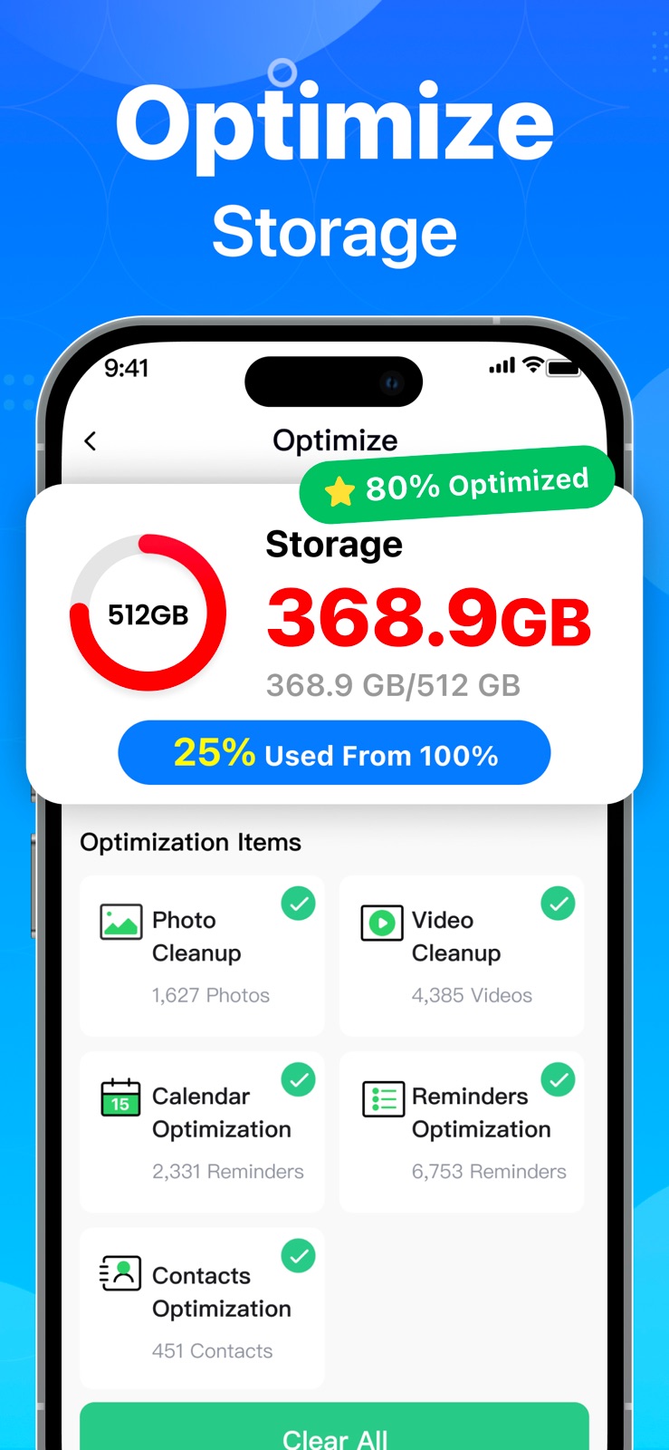 Cleanup Master - Smart Cleaner iphone screenshot 2