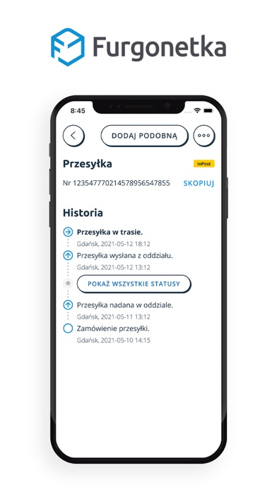 Furgonetka - nadawanie paczek Screenshot